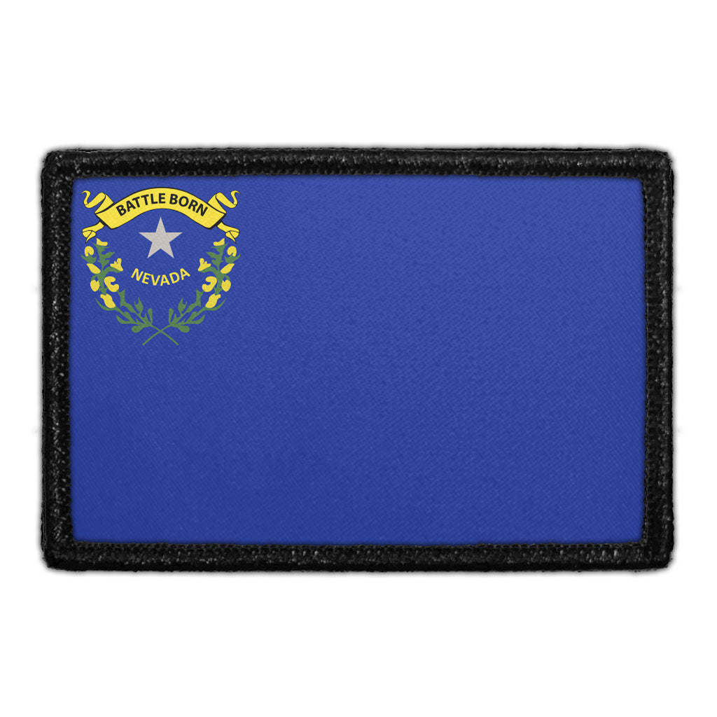 Nevada State Flag - Color - Removable Patch