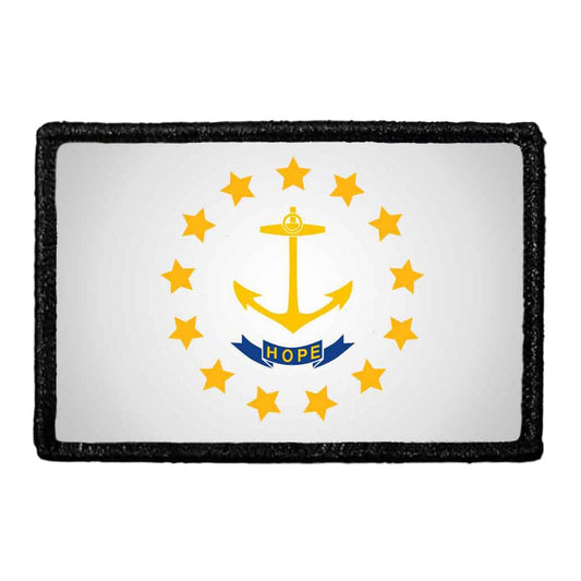 Rhode Island State Flag - Color - Removable Patch