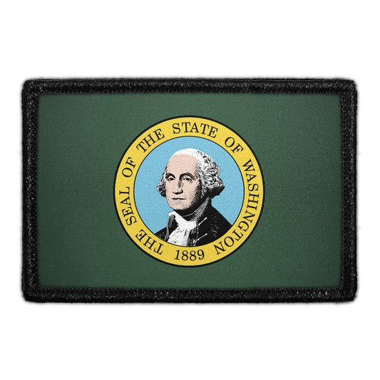 Washington State Flag - Color - Removable Patch