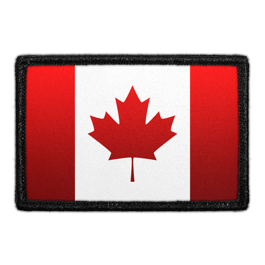 Canada Flag - Color - Removable Patch