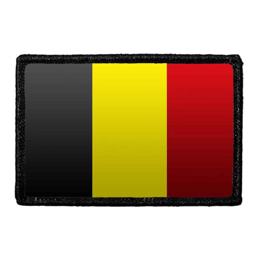 Belgium Flag - Color - Removable Patch