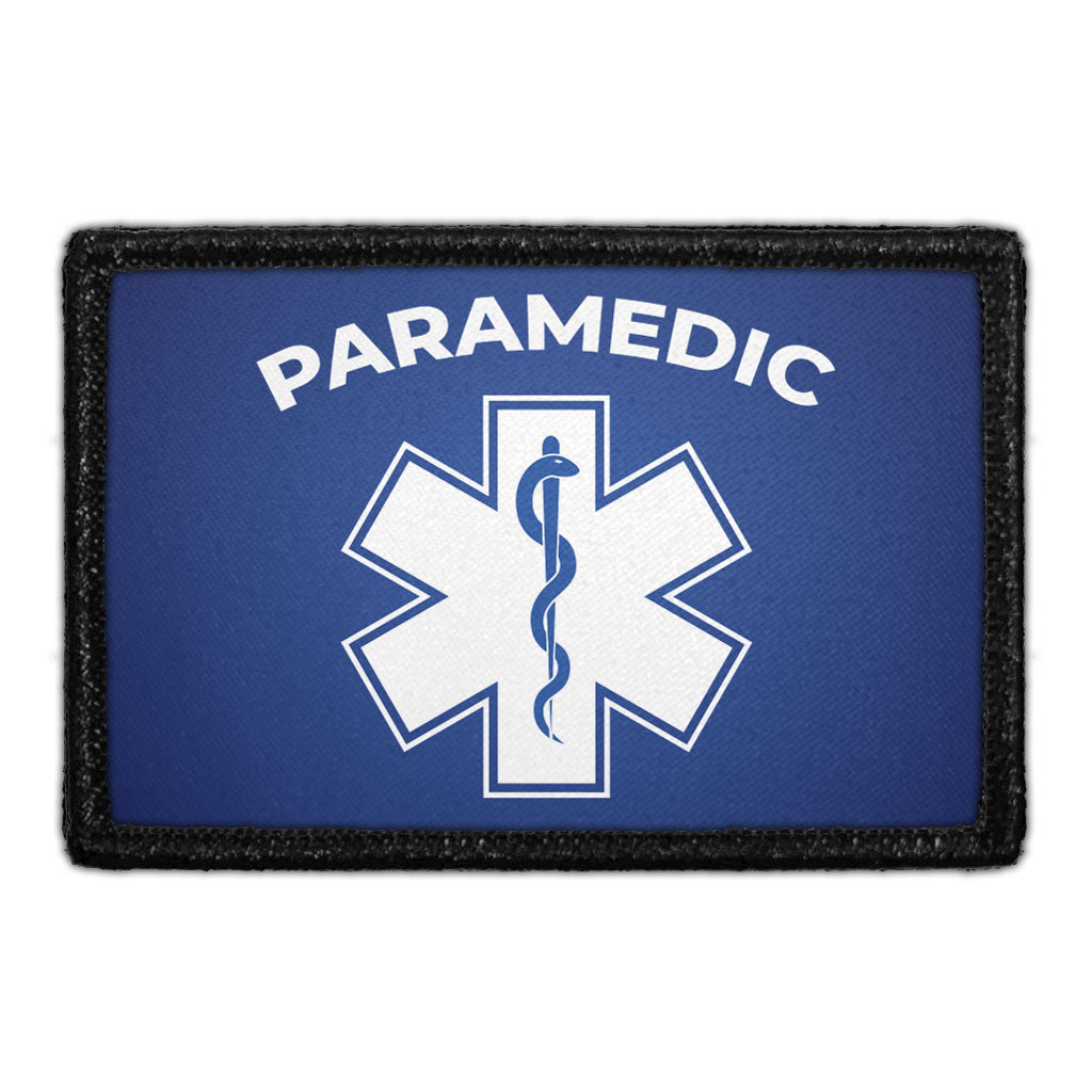 Paramedic - Blue - Removable Patch