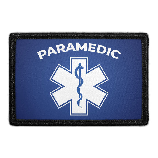Paramedic - Blue - Removable Patch