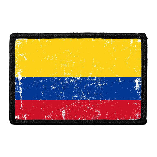 Columbia Flag - Color - Distressed - Removable Patch