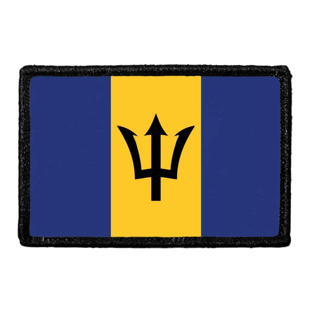 Barbados Flag - Color - Removable Patch