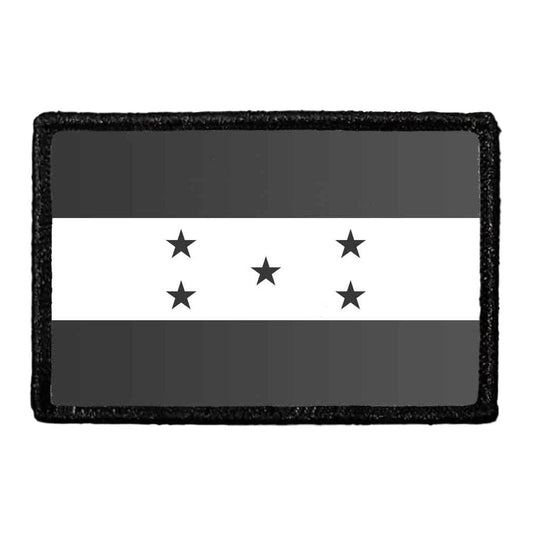 Honduras Flag - Black and White - Removable Patch
