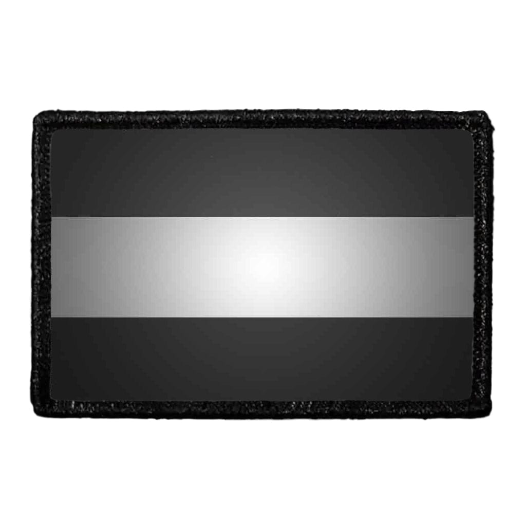 Netherlands Flag - Black and White - Removable Patch