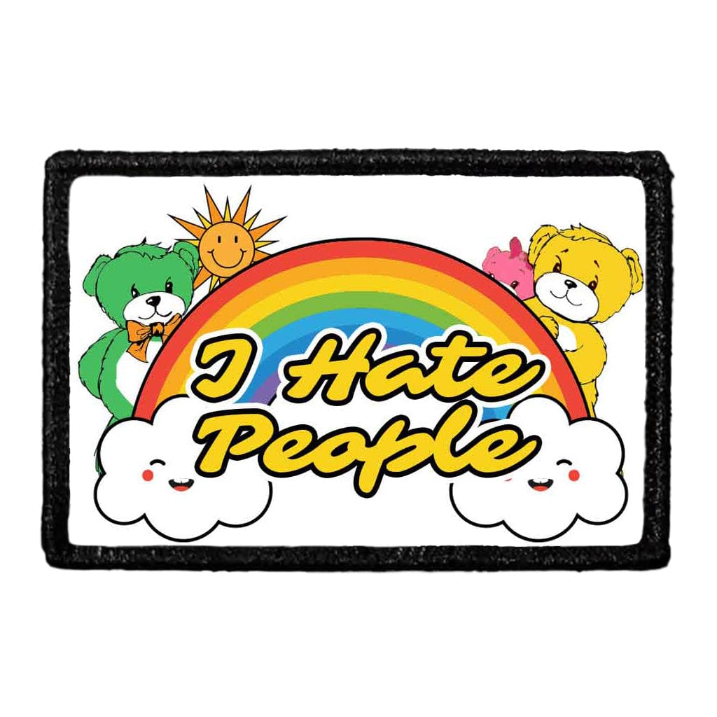 I Hate People - Bears - Removable Patch