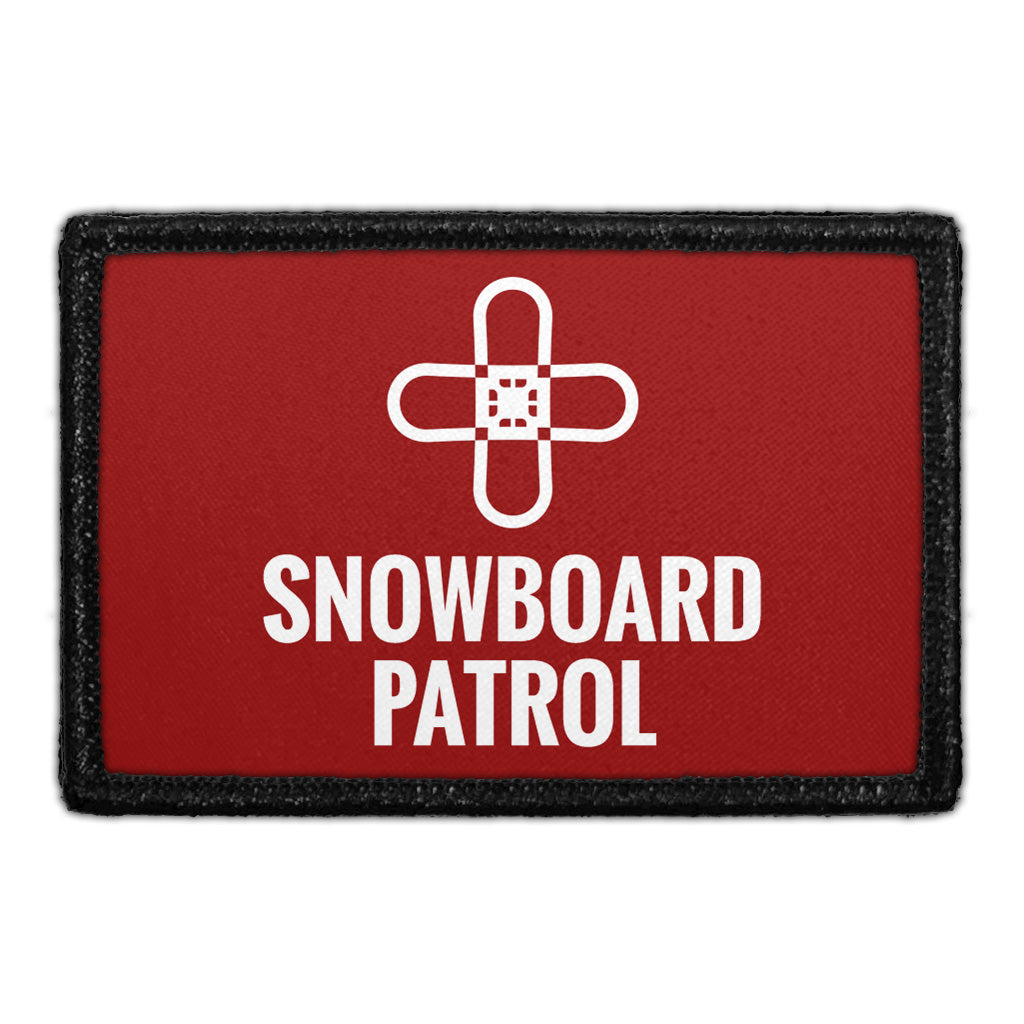 Snowboard Patrol - Removable Patch