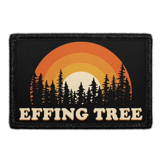 Effing Tree - Disc Golf - Removable Patch