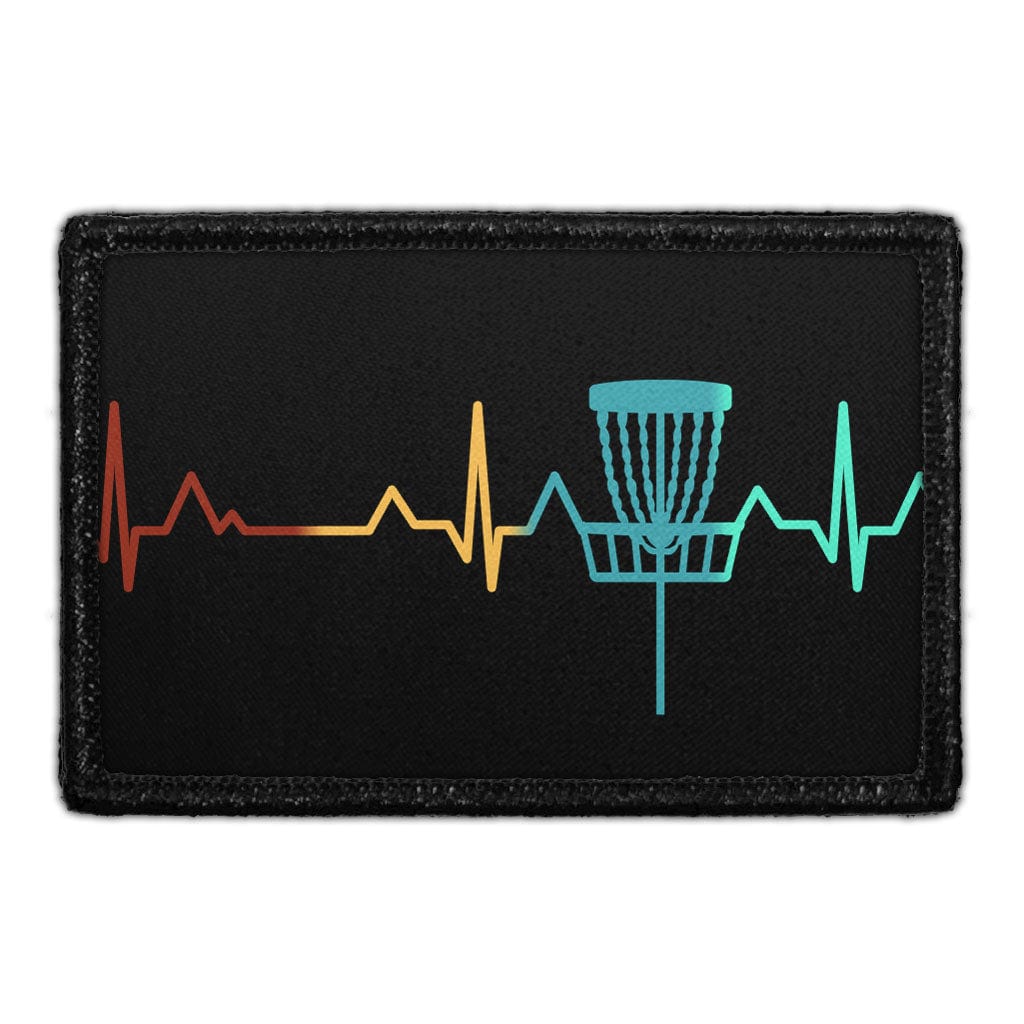 Heartbeat - Disc Golf - Removable Patch