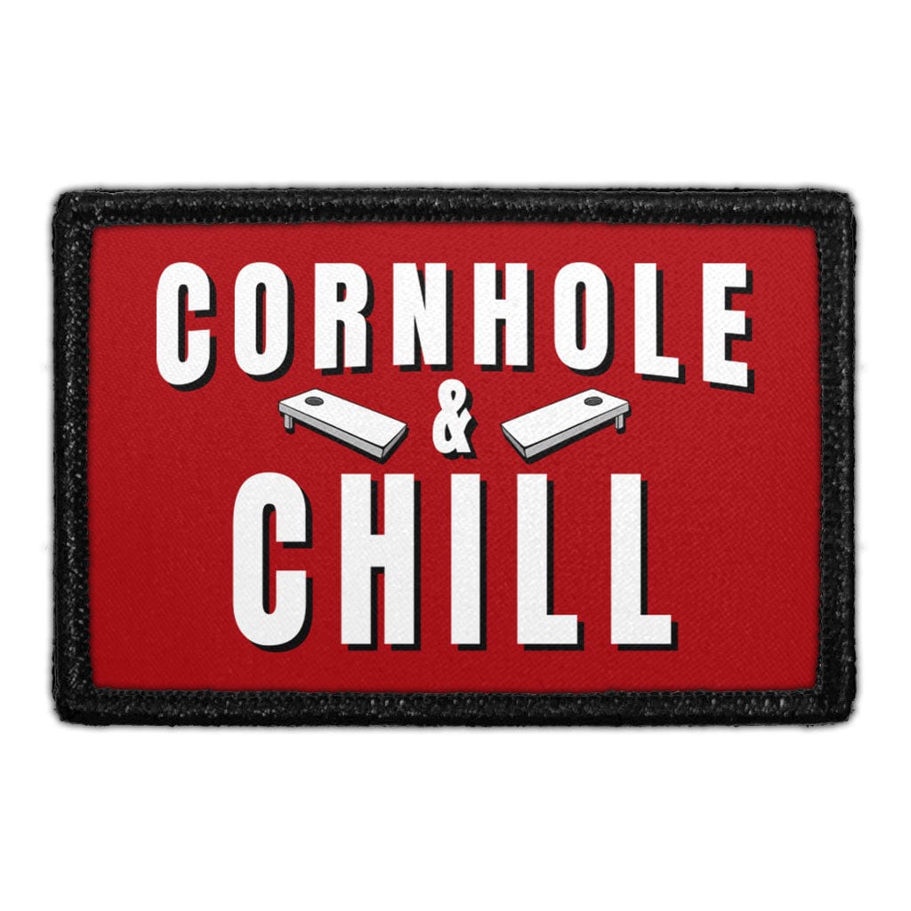 Cornhole & Chill - Removable Patch