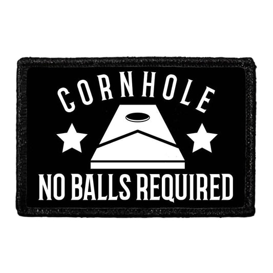 Cornhole - No Balls Required - Removable Patch