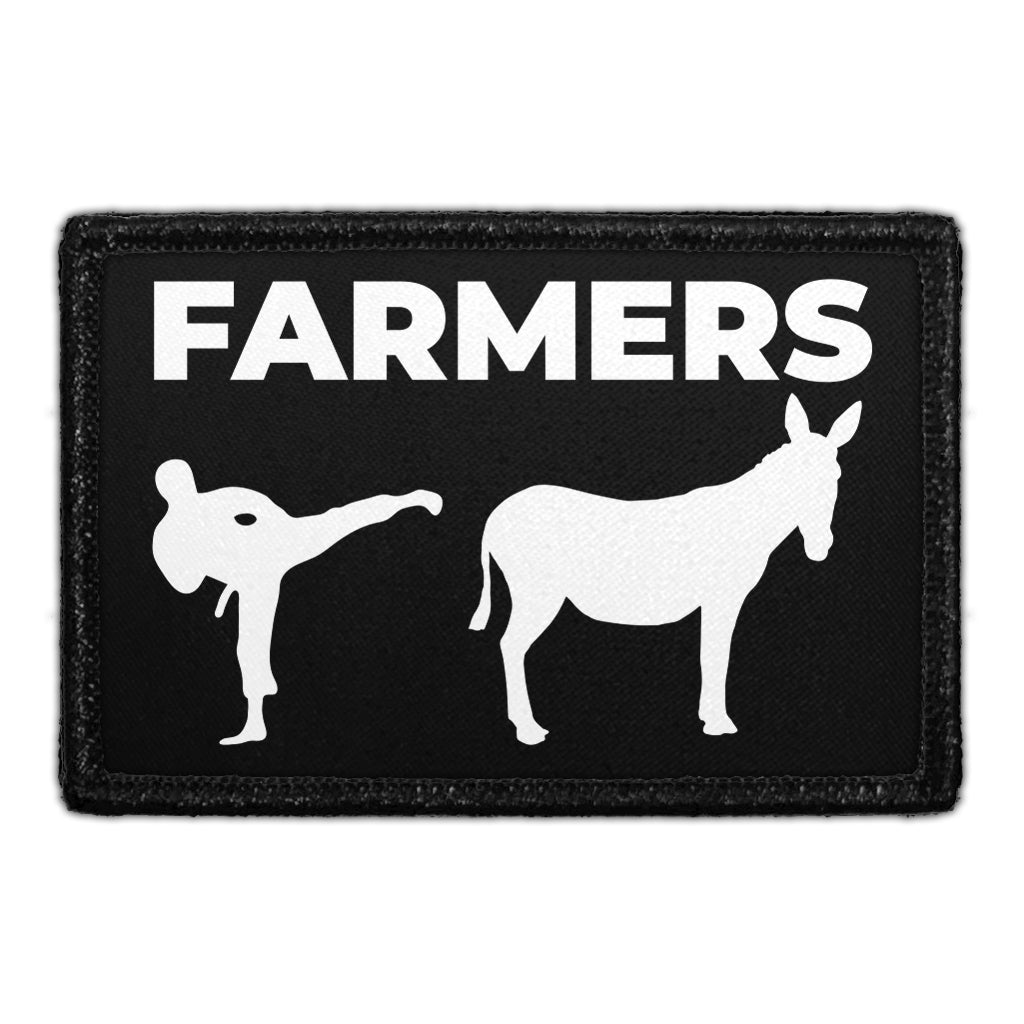 Farmer's Kick Ass - Removable Patch