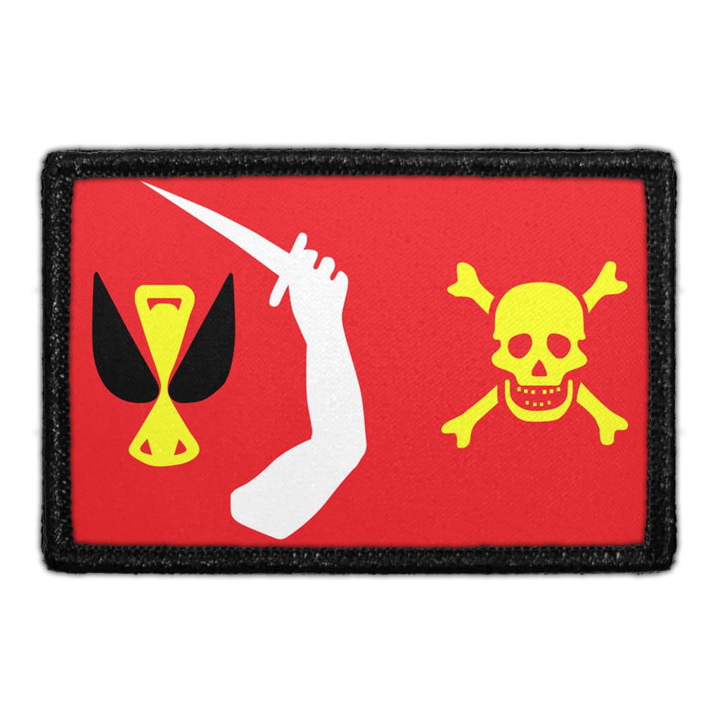 Pirate Christopher Moody Flag - Removable Patch