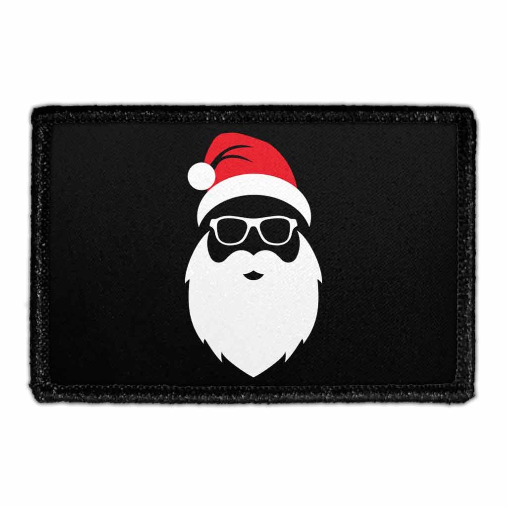 Hipster Santa - Removable Patch