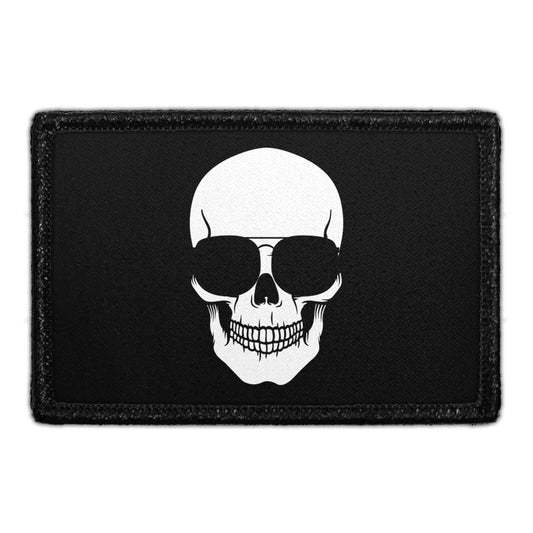 Skull With Sunglasses - Removable Patch