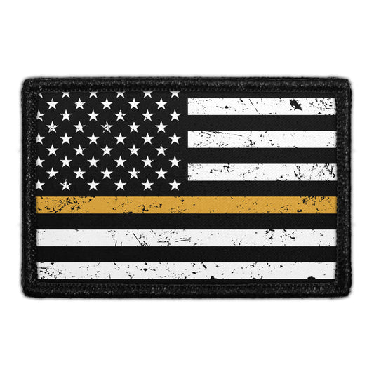 Flag Patch - Dispatch - Distressed - Removable Patch