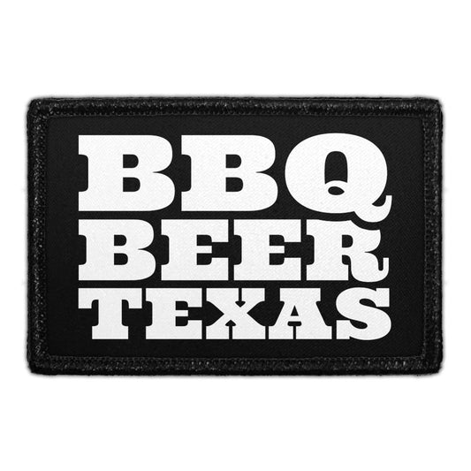 BBQ Beer Texas - Removable Patch
