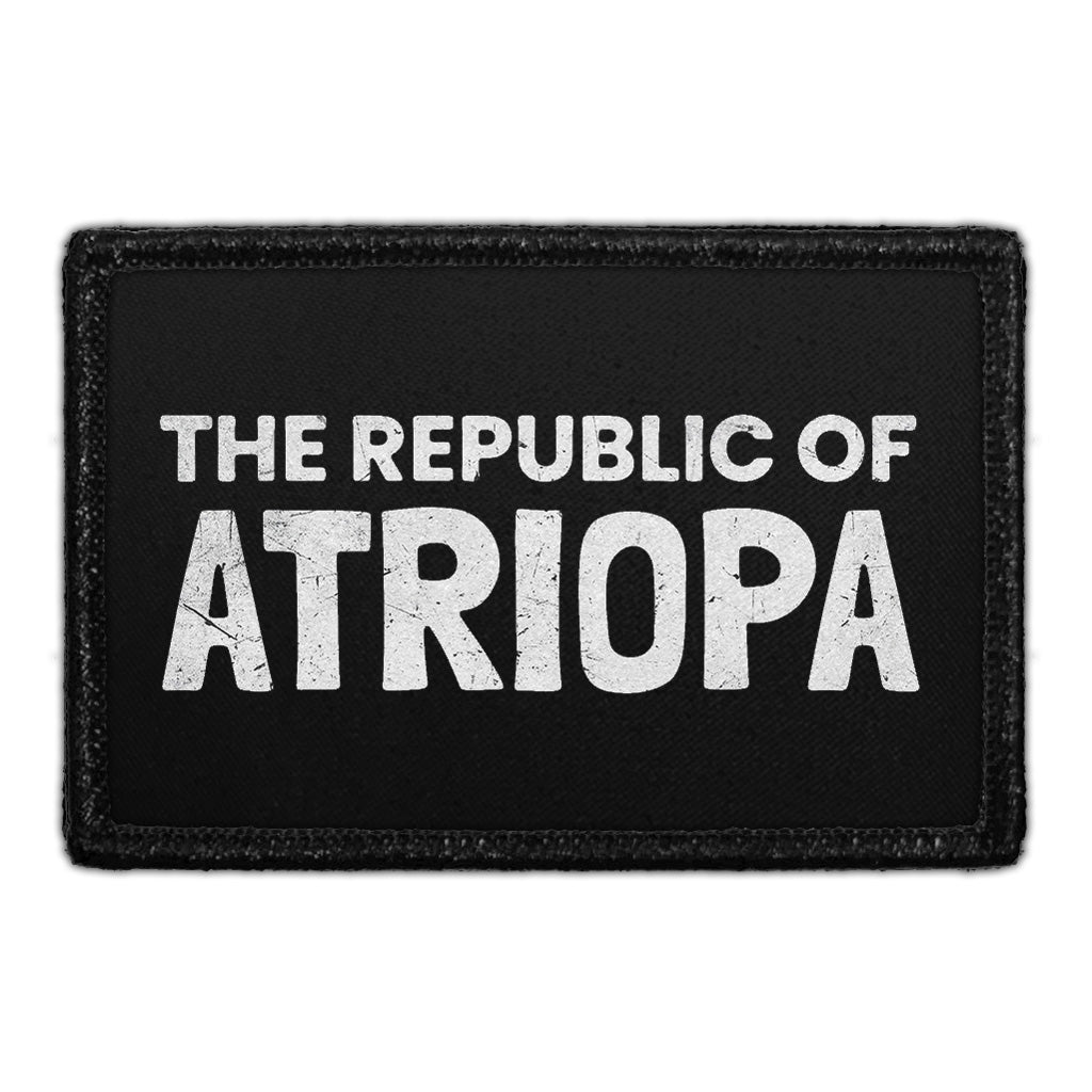 The Republic Of Atropia - Distress - Removable Patch