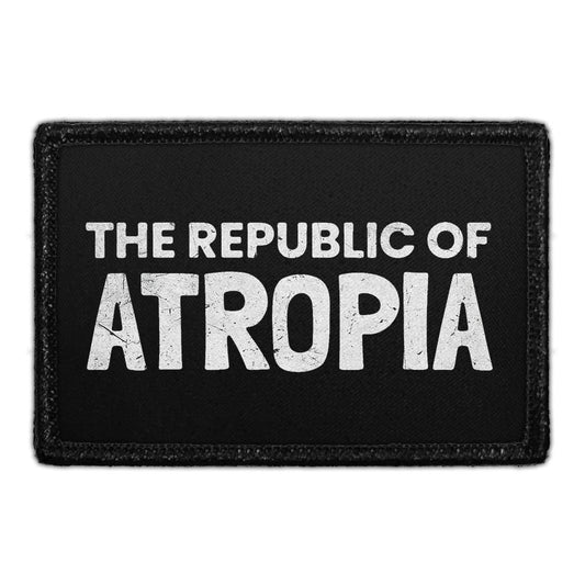 The Republic Of Atropia - Distress - Removable Patch