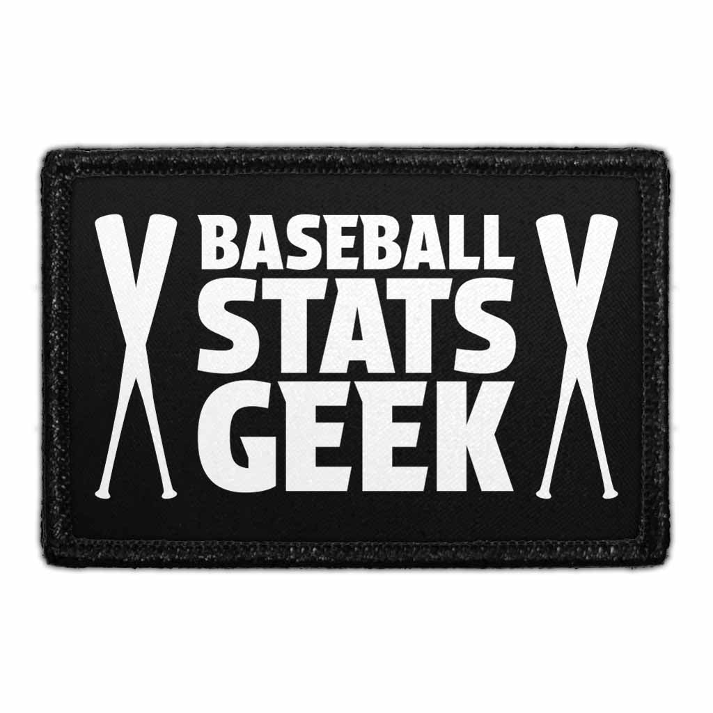 Baseball Stats Geek - Removable Patch