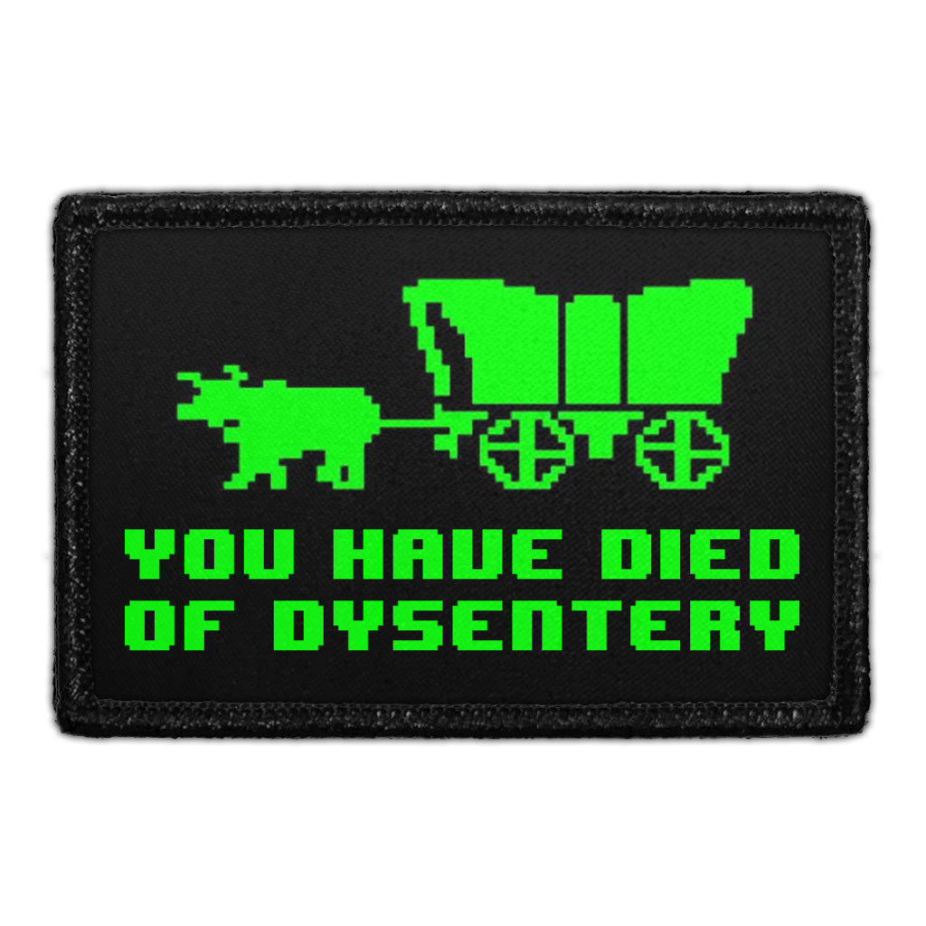 You Have Died Of Dysentery - Removable Patch
