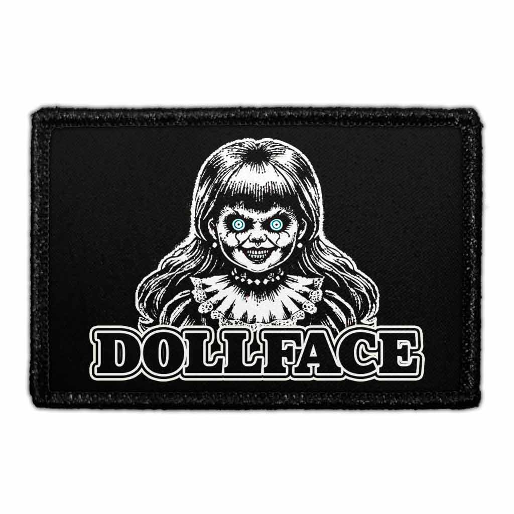 Dollface - Creepy Doll- Removable Patch