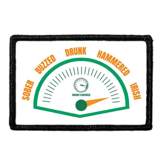 Amount Consumed - Green And Orange - Patch