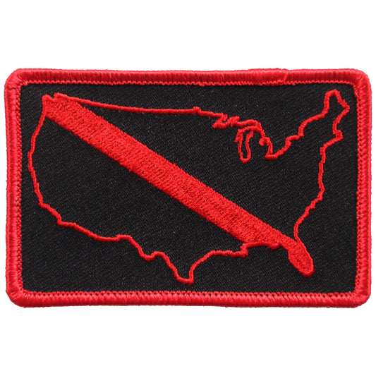 PATCH USA FALLEN FIREFIGHTER