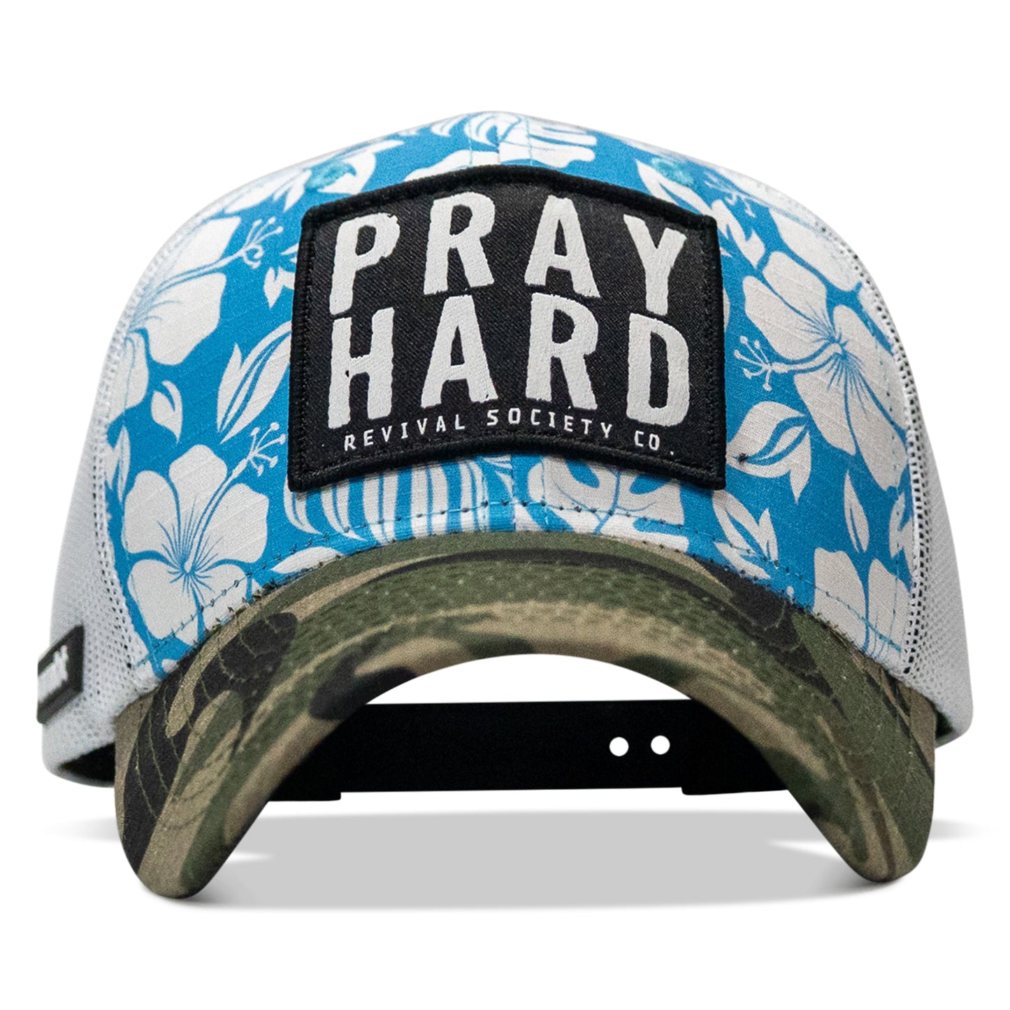 Pray Hard Patch Original Ripstop Snapback Hat