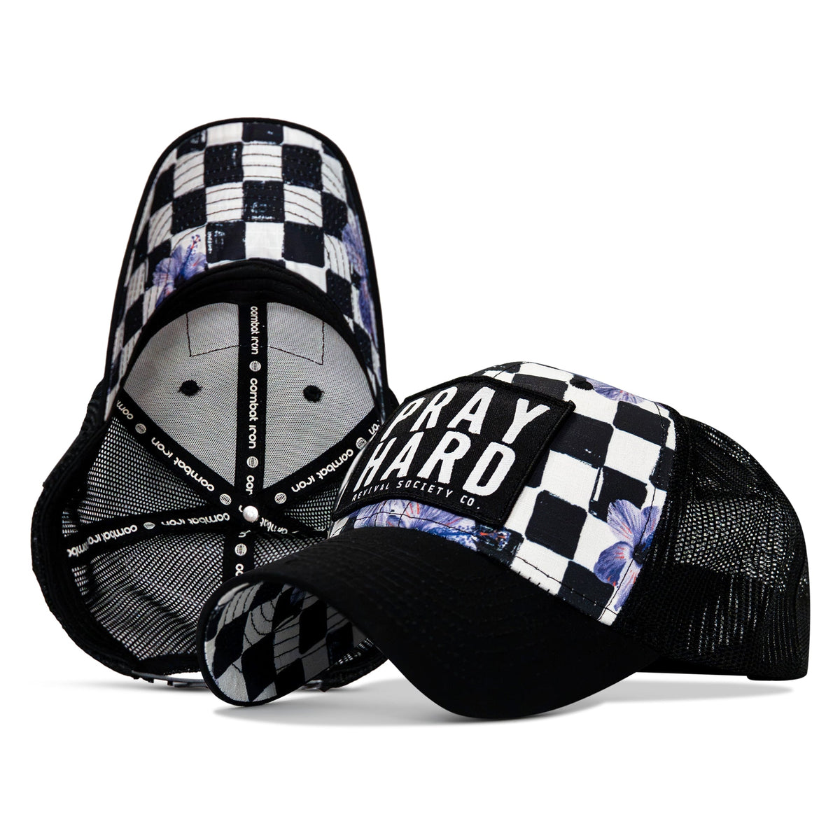 Pray Hard Patch Original Ripstop Snapback Hat