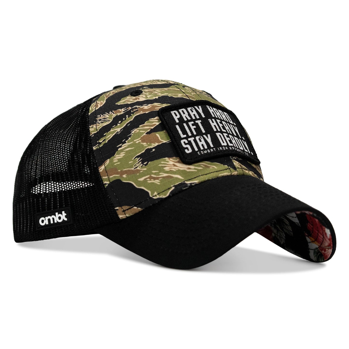 Pray Hard. Lift Heavy. Stay Deadly. Patch Original Ripstop Snapback Hat
