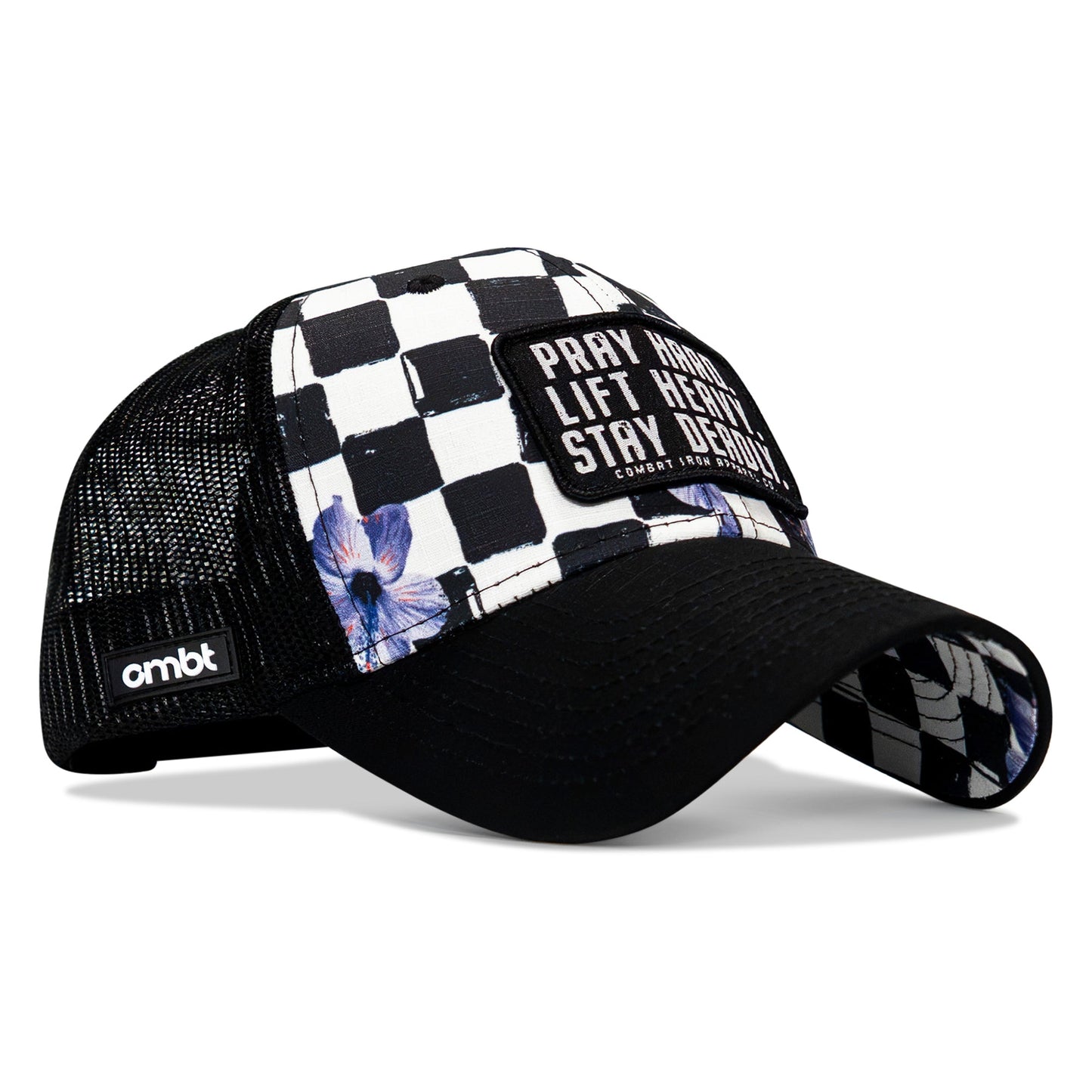 Pray Hard. Lift Heavy. Stay Deadly. Patch Original Ripstop Snapback Hat