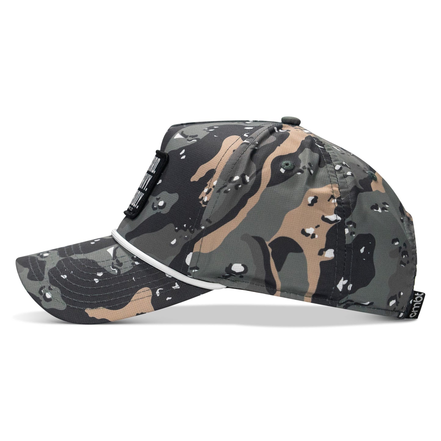 Pray Hard. Lift Heavy. Stay Deadly. Patch Waterproof Weekender Snapback