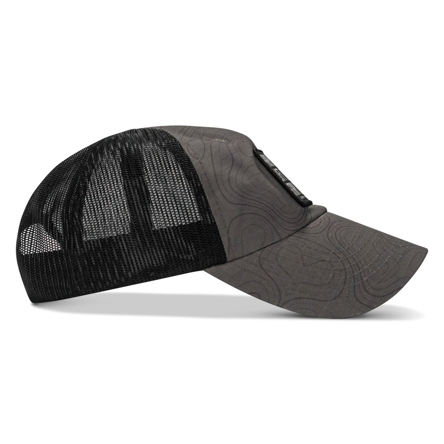 Pray Hard. Lift Heavy. Stay Deadly. Patch Tactical Ripstop Mesh Snapback Hat