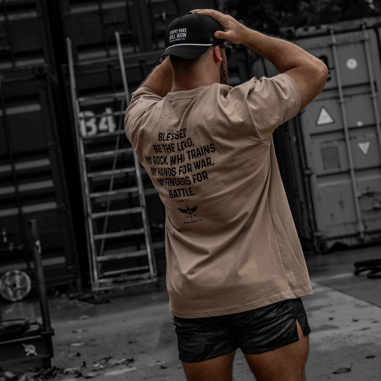 Psalm 144:1 Men's T-Shirt