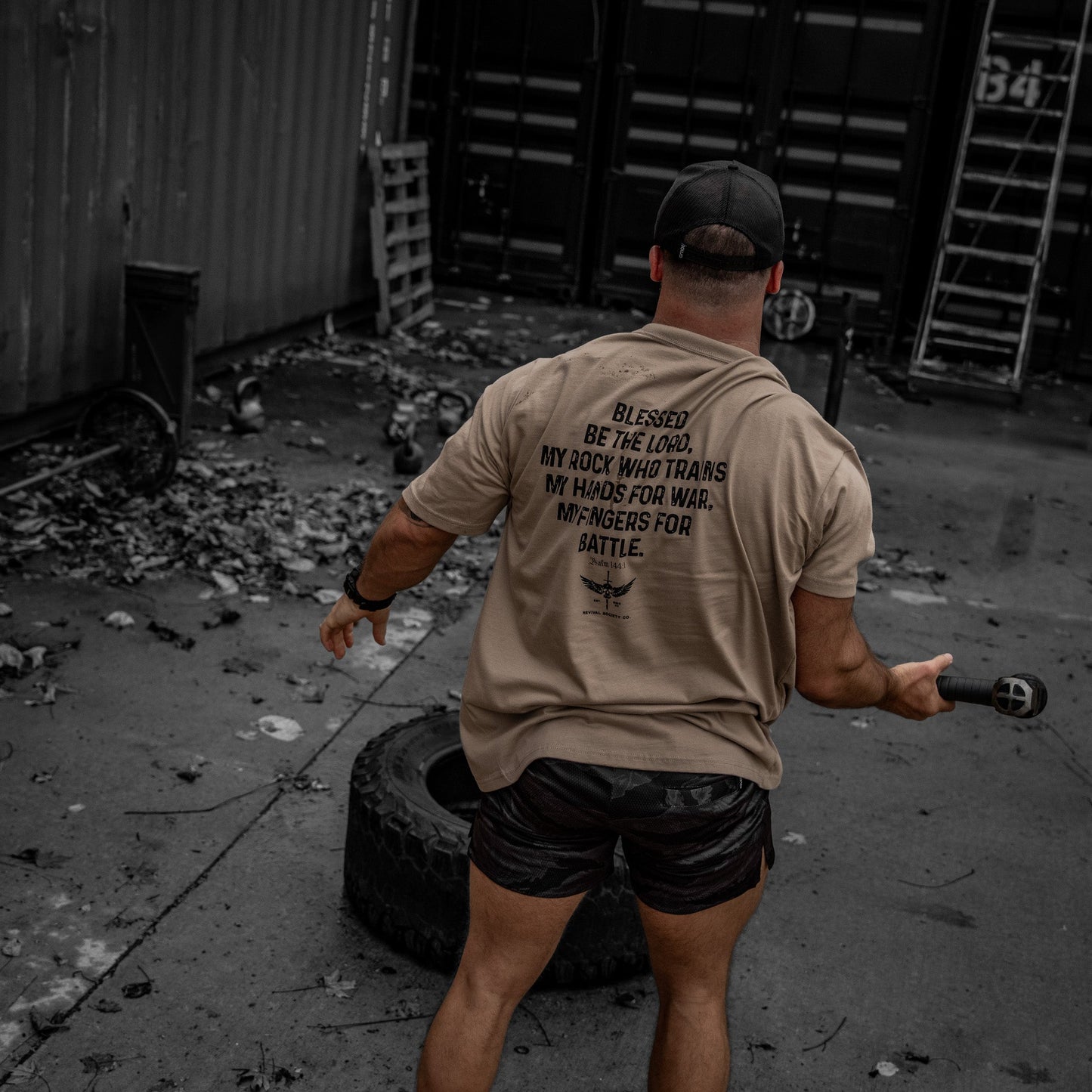 Psalm 144:1 Men's T-Shirt