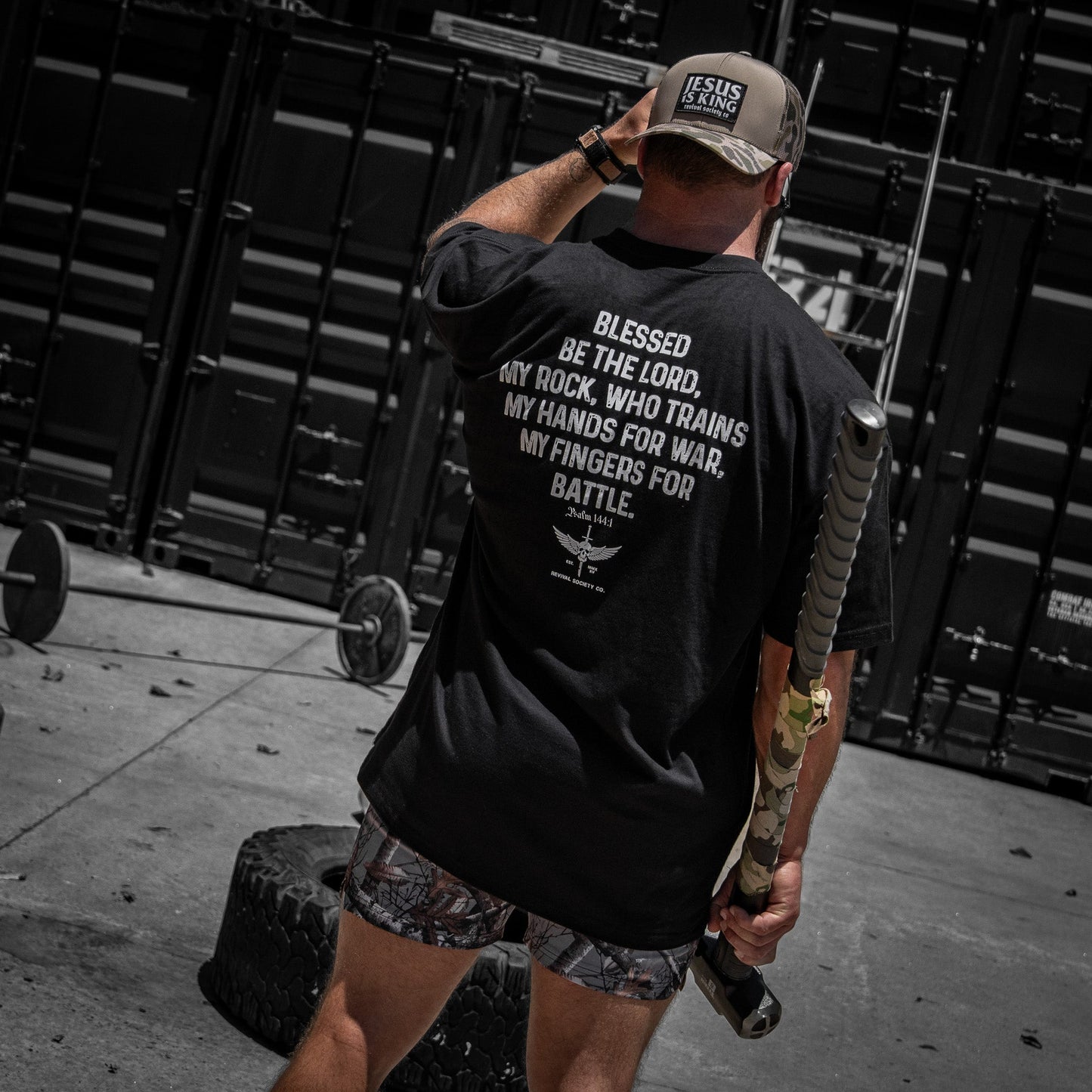 Psalm 144:1 Men's T-Shirt