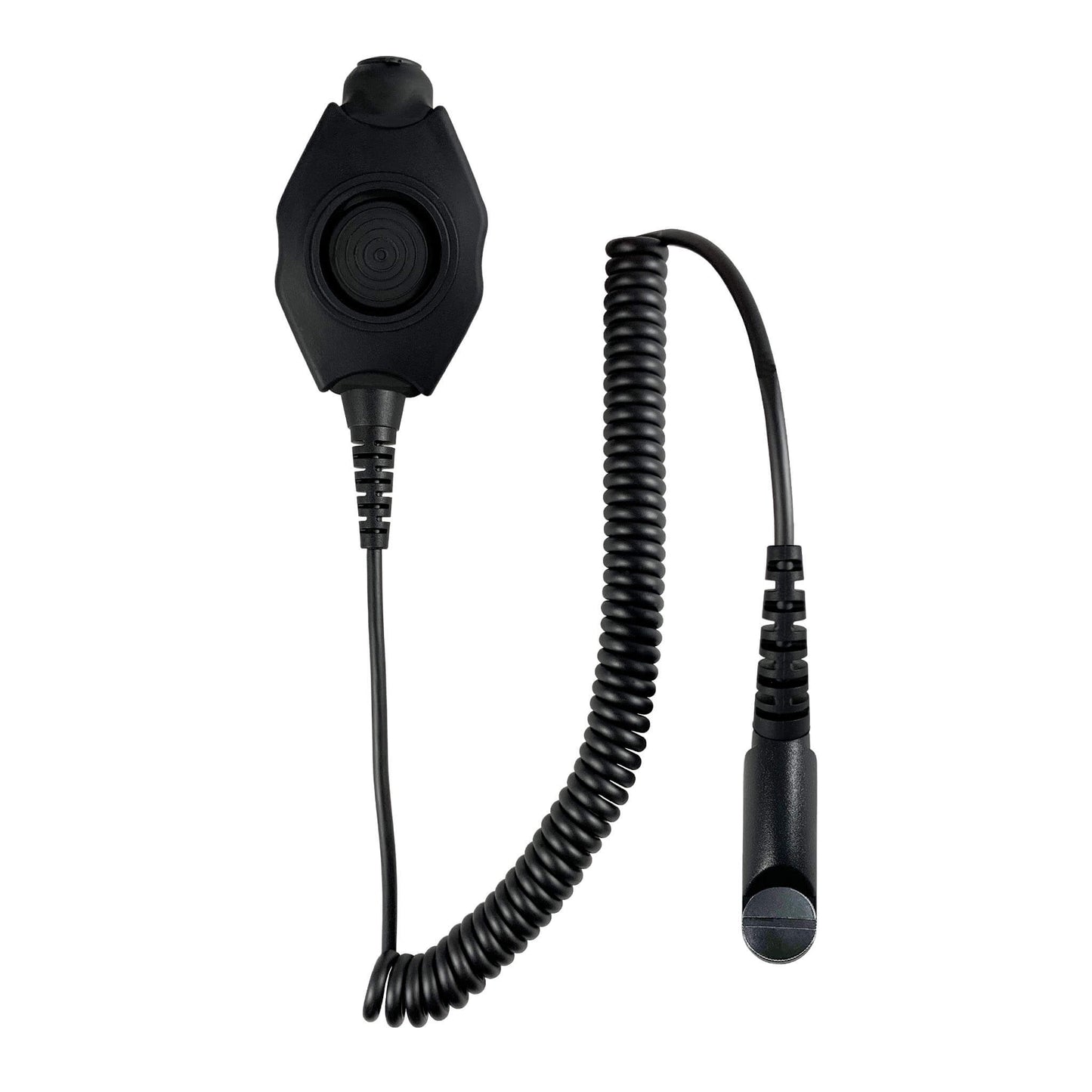 PolTact V1 Tactical Comms Headset w/ Active Hearing Protection - Harris: XL-150/P, XG-100/P, XL-185/P/Pi, XL-200/P/Pi, XL-400
