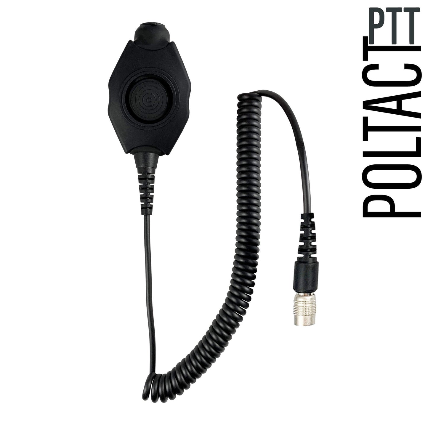 Tactical In Helmet & Push To Talk Kit - Quick Disconnect (Hirose): EF Johnson VP5000 VP6000 VP8000 Series