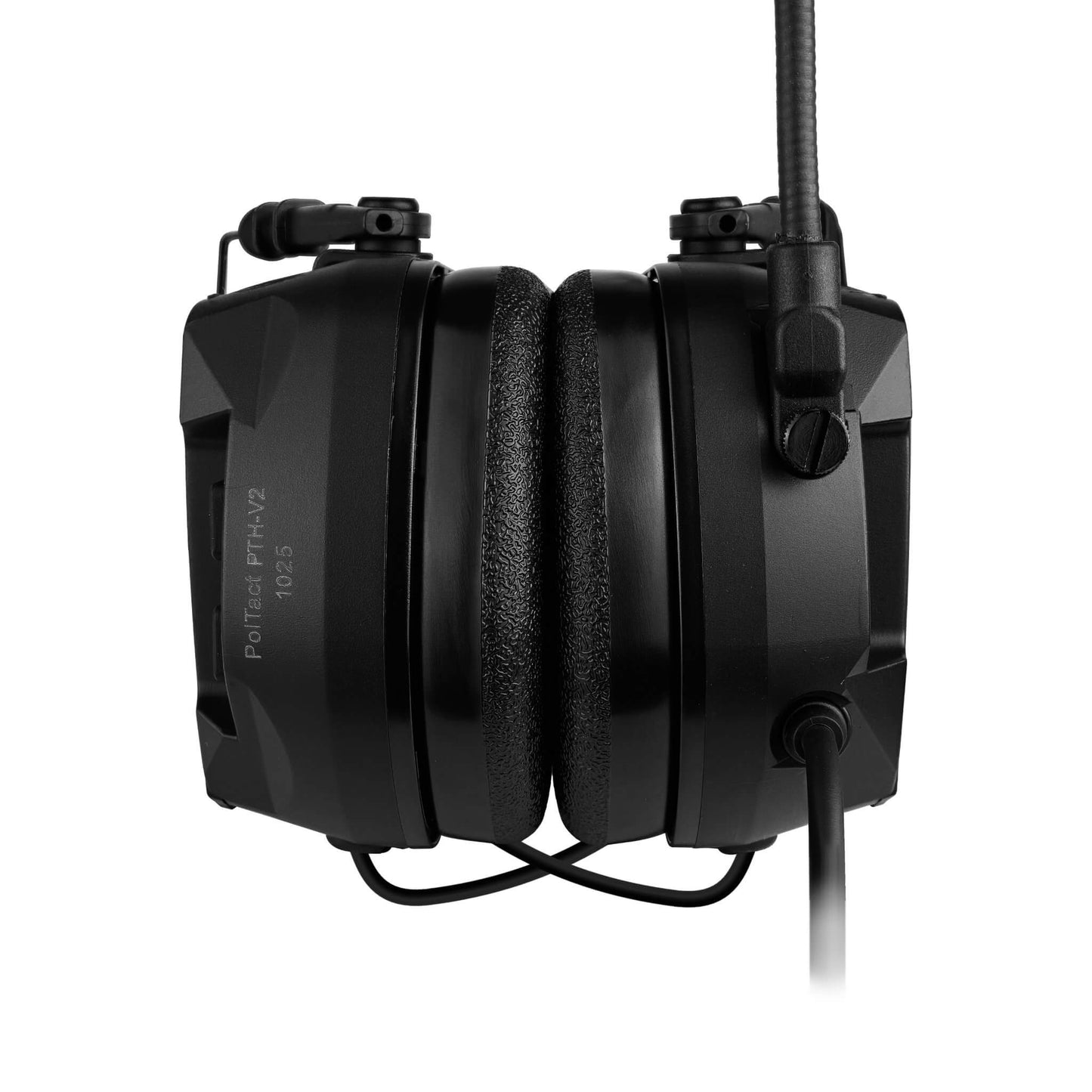 PolTact V2 Tactical Comms Helmet Headset w/ Active Hearing Protection - BaoFeng: UV9G, UV9R, UV9R Plus, UV9R Pro, BF-A58, BF-558, BF-N9, UV-XR, GT-3WP, BF-9700, UV-5S, BF-R760, UV-82WP