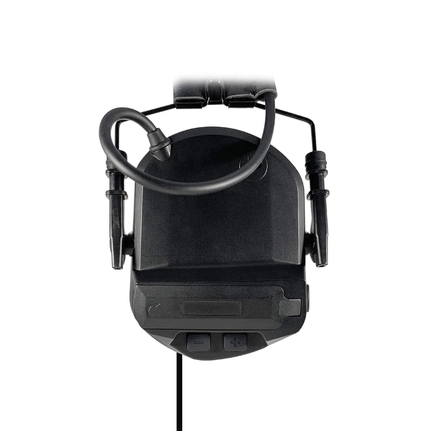 PolTact V1 Tactical Comms Headset w/ Active Hearing Protection - EF Johnson: All 51, 5000, 5100, 7700, 8100 Series, Ascend, Kenwood VP400, VP600, VP900 & More