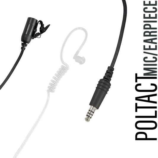 Tactical Mic / Earpiece / Nexus Connector Kit - Civilian/US Standard Wiring, No PTT Adapter
