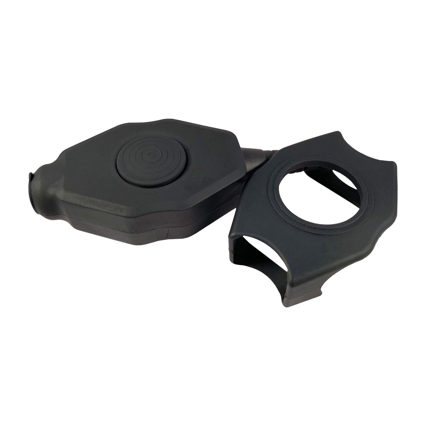 Tactical Radio Amplified PTT for Headset w/ Quick Disconnect(Hirose): NATO/Military Wiring, Gentex, Ops-Core, OTTO, 3M Peltor ComTac, XPI, MSA, Helicopter, & More - Harris/Tait TP3000/7110/7100/8000/9000 Series
