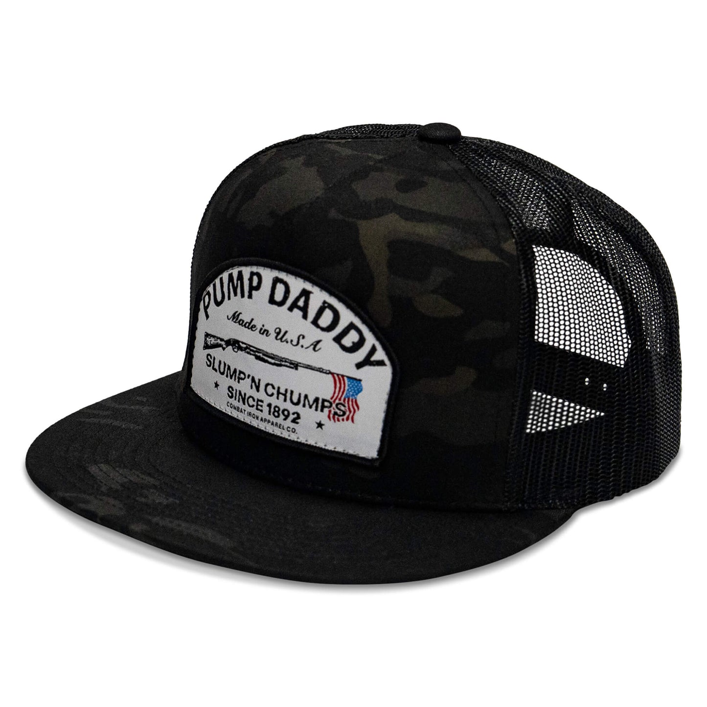 Pump Daddy Original Patch Flat Bill SnapBack Hat