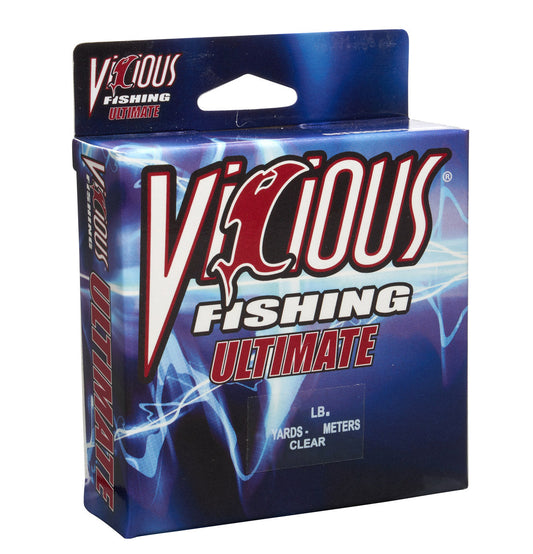 Vicious Ultimate Clear Mono - 6 Lb Test