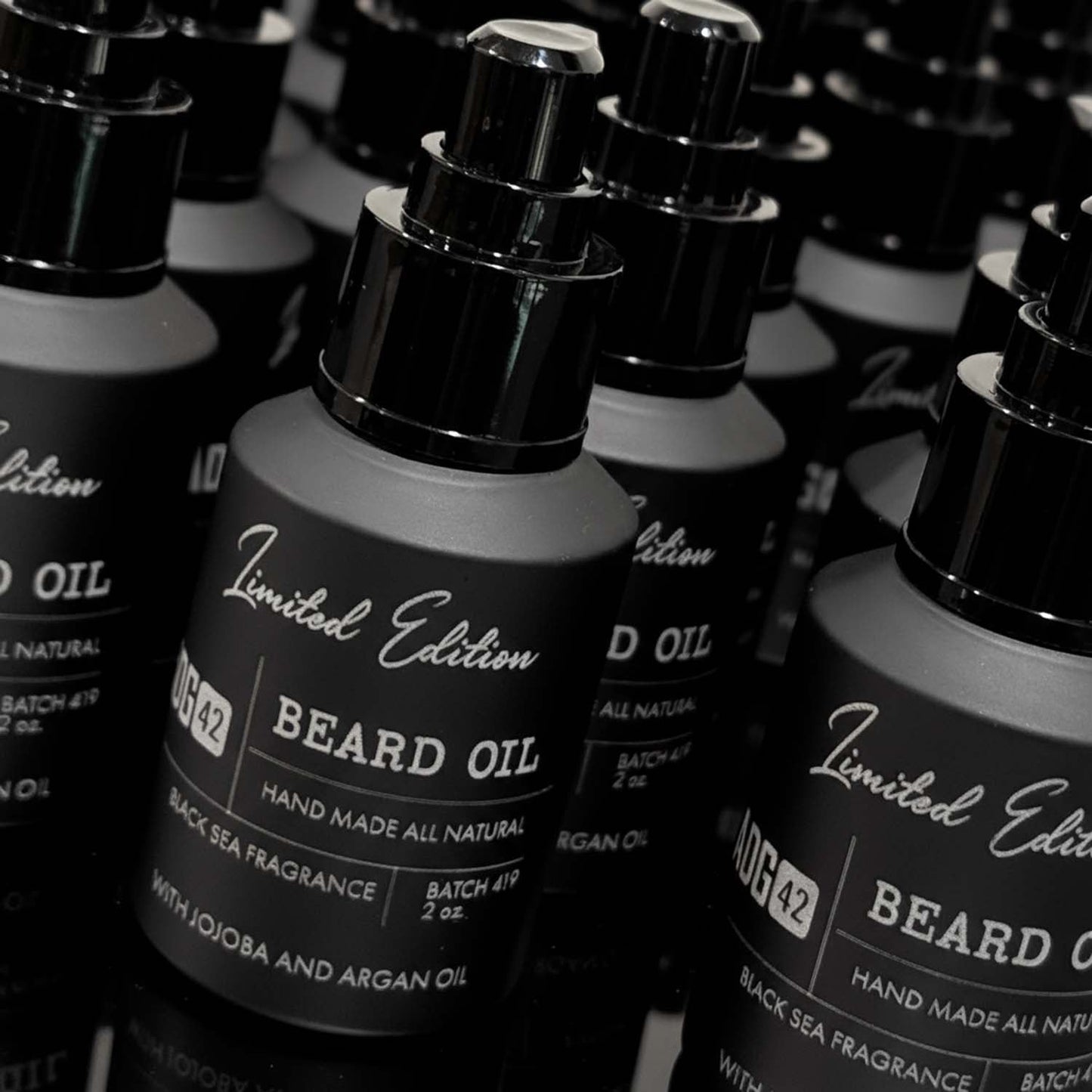 ADG42 All-Natural Premium Beard Oil - Black Sea