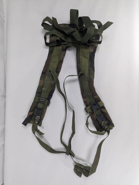 Shoulder Straps - MOLLE - Woodland
