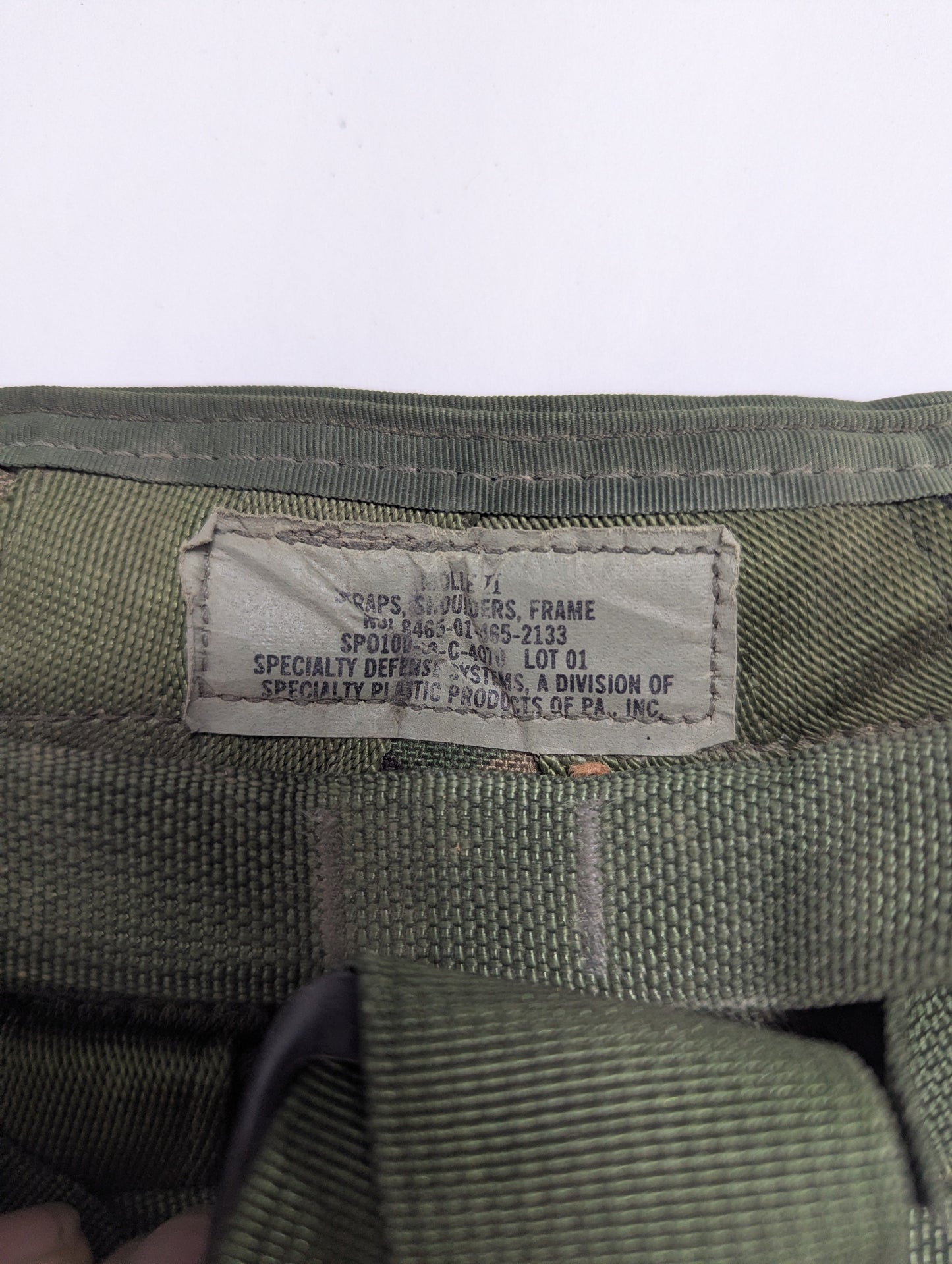 Shoulder Straps - MOLLE - Woodland